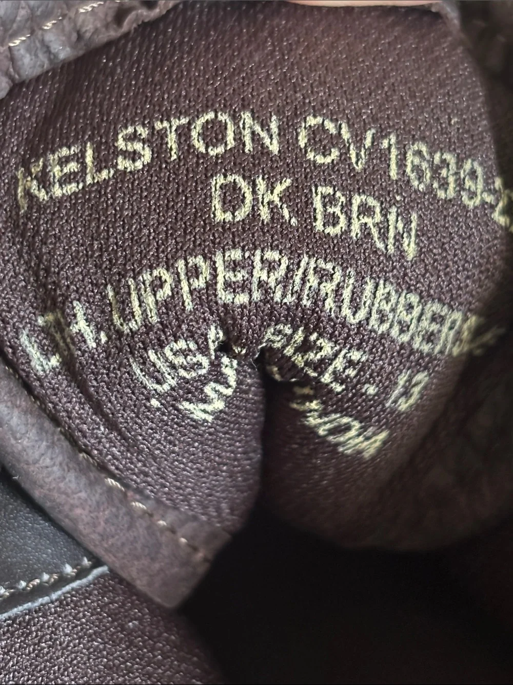NEW Crevo Mens Dark Brown Leather Lace-Up Chukka Ankle Boots Size 13 memory foam